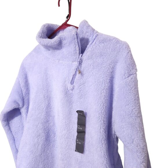 All In Motion Sweater For Girls Size XL Light Purple Color Soft Warm Thumbholes - Picture 2 of 12